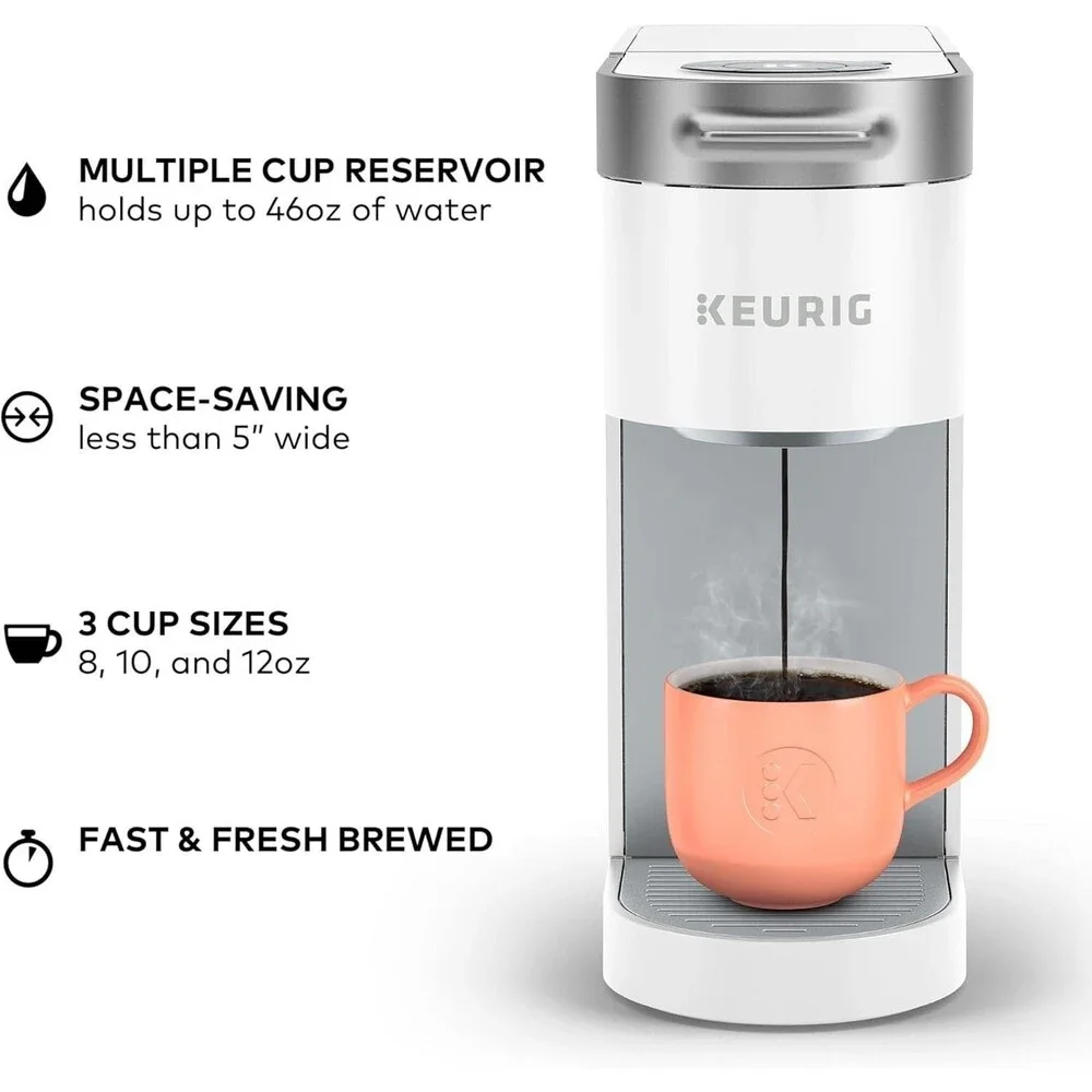 Keurig K-Slim Single Serve K Cup Pod Coffee Maker Multistream Black Open Box